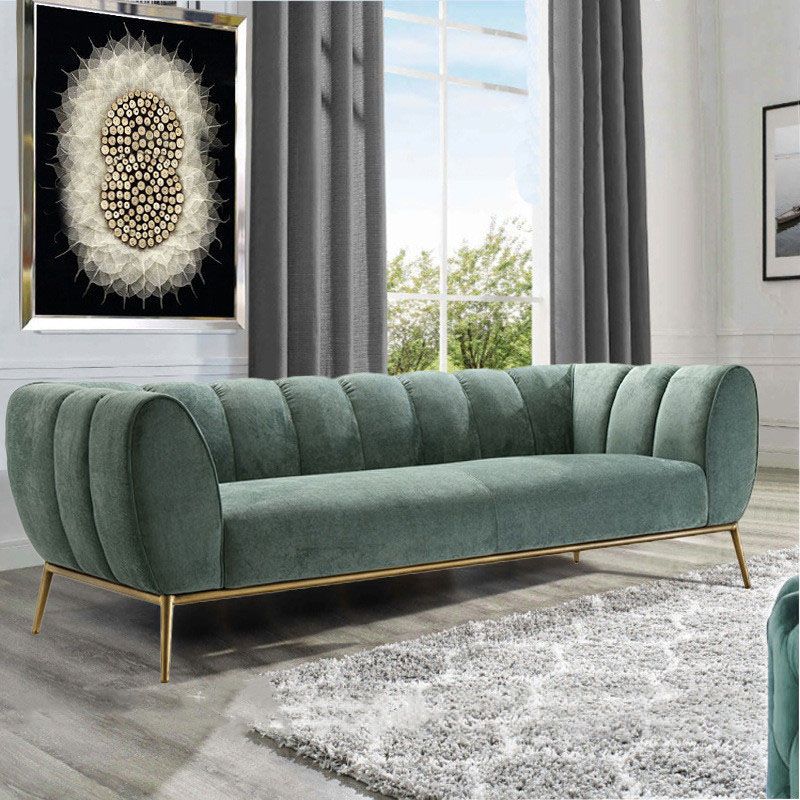 Fabric Sofa with Pillow Sewn Back and Tuxedo Arm for Living Room Clearhalo 'furn' 'furn_sofas' 'Furniture' 'Living Room Furniture' 'Sofa' 'sofas' 1200x1200_bc4aaaa1-d71a-40b7-b077-afec1737f670