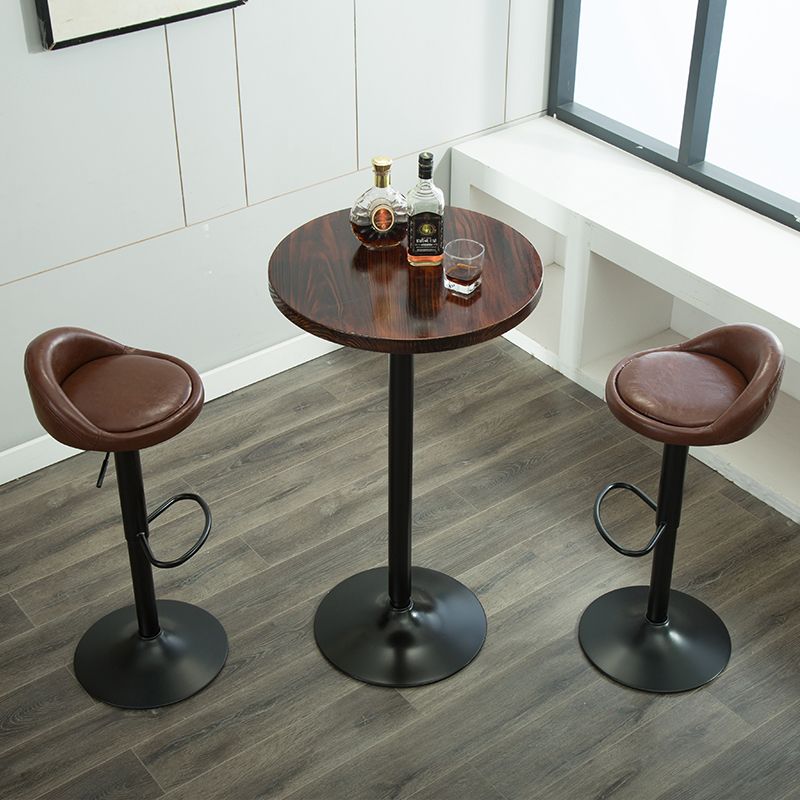 Round Counter Height Set Solid Wood 1/3 Pieces Pub Table Set Clearhalo 'Bar Furniture' 'furn' 'furn_home_bar_bar_sets' 'Furniture' 'Home Bars & Bar Sets' 'home_bar_bar_sets' 'Kitchen & Dining Furniture' 1200x1200_bc4bd91f-5f85-4590-b006-d288deaf01b5