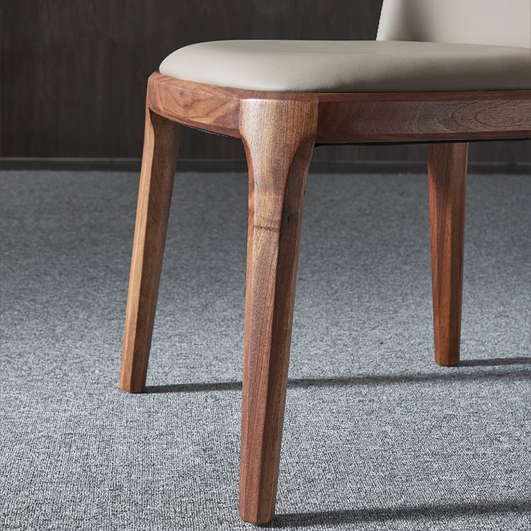 Home Upholstered Dining Side Chairs Armless Chairs with Wood Legs (Set of 2) Clearhalo ' kitchen&dining_furn' 'Dining Chairs' 'Dining Tables & Seating' 'dining_chair' 'furn' 'furn_dining_chair' 'Furniture' 'furniture_dining_chair' 'Kitchen & Dining Furniture' 'kitchen' 1200x1200_bc4bf22e-3d4d-4664-bd6b-2bd9b6238ec9