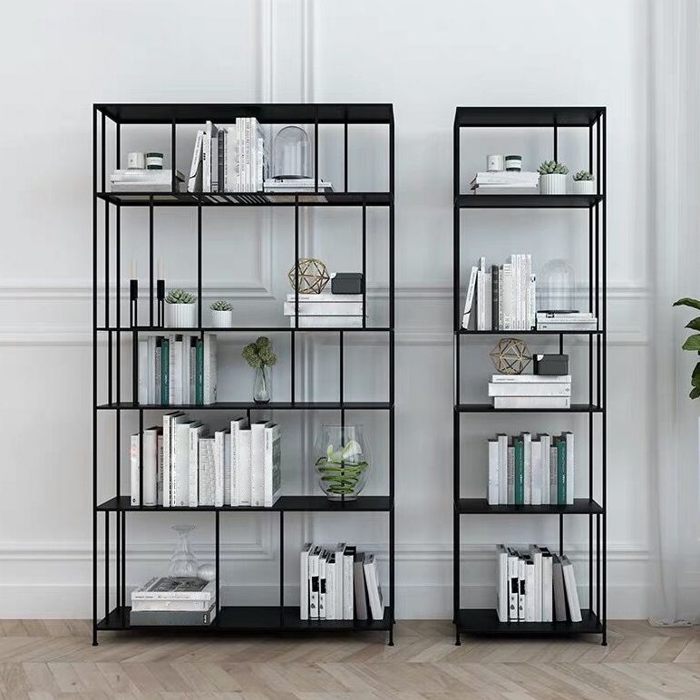 70.87"H Bookshelf Open Back Contemporary Style Bookcase for Home Office Clearhalo 'Bookcases' 'furn' 'furn_bookcases' 'Furniture' 'furniture_bookcases' 'Office Furniture' 1200x1200_bc4d375d-5cf2-4e31-b9a1-bc7e51caf064