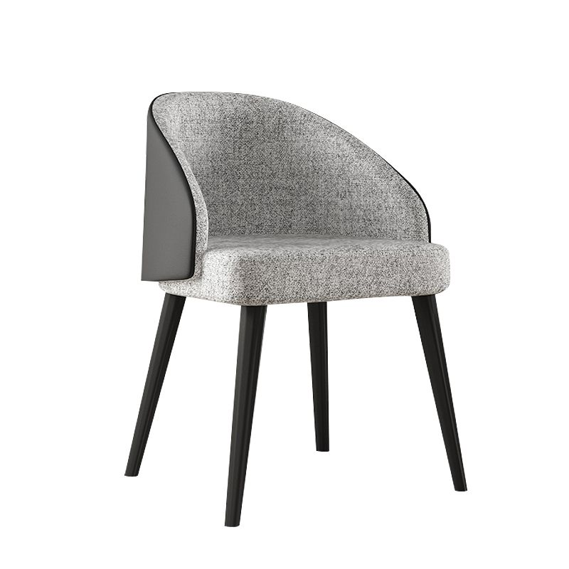 Modern Wood Dining Room Chair Armless Upholstered Side Chairs for Home Use Clearhalo ' kitchen&dining_furn' 'Dining Chairs' 'Dining Tables & Seating' 'dining_chair' 'furn' 'furn_dining_chair' 'Furniture' 'furniture_dining_chair' 'Kitchen & Dining Furniture' 'kitchen' 1200x1200_bc4e00be-9fdf-4e17-8787-28c7b907cfcc