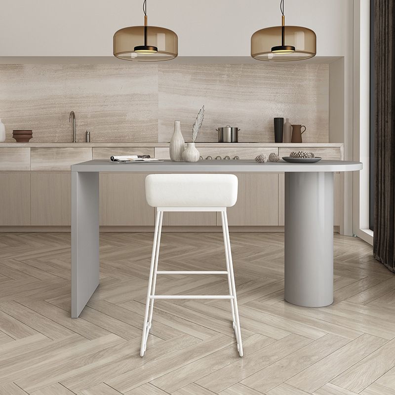 Table moderne en bois massif de forme libre, pour cuisine, salon, café