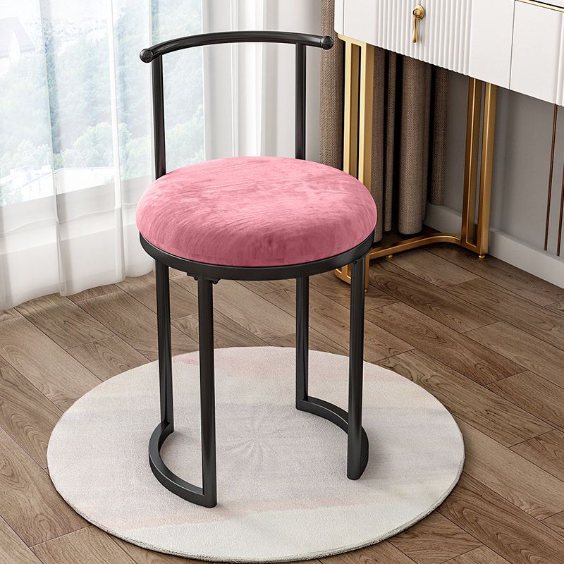 Scandinavian Style Upholstered Dining Chair Open Back Single Armless Dining Side Chair Clearhalo ' kitchen&dining_furn' 'Dining Chairs' 'Dining Tables & Seating' 'dining_chair' 'furn' 'furn_dining_chair' 'Furniture' 'furniture_dining_chair' 'Kitchen & Dining Furniture' 'kitchen' 1200x1200_bc4e8ae5-fce0-4ff3-a4b5-d28e3d00bc75