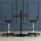 Adjustable Counter Bar Stool Backrest Plastic Bar Stool with Swivel in Black Clearhalo 'Bar Furniture' 'Bar Stools' 'bar_stools' 'furn' 'furn_bar_stools' 'furniture_bar_stools' 'Kitchen & Dining Furniture' 'kitchen&dining_furn' 'kitchen' 'kitchen_furn' Furniture' 1200x1200_bc4fd091-298b-44f2-b71c-71aa38bec93f