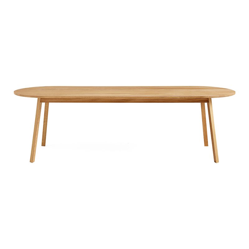 Modern Wood Table for Restaurant Oval Dining Table with 4 Legs Clearhalo ' dining_table' 'Dining Tables & Seating' 'Dining Tables' 'furn' 'furn_dining_table' 'Furniture' 'furniture_dining_table' 'Kitchen & Dining Furniture' 'kitchen&dining_furn' 'kitchen' 'kitchen_dining_table' 1200x1200_bc52fbe4-dfae-4608-bd0d-8260d8f65c92