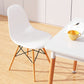 Kitchen Plastic Dining Chair Multicolor Side Chair Set with Wooden Legs Clearhalo ' kitchen&dining_furn' 'Dining Chairs' 'Dining Tables & Seating' 'dining_chair' 'Furniture' 'furniture_dining_chair' 'Kitchen & Dining Furniture' 'kitchen' 1200x1200_bc552605-73ac-4ef2-a815-1464d817cb9b