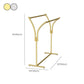 Silver/Gold Free Standing Hall Tree Contemporary Hall Stand for Living Room