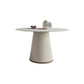 Round Stone Dining Table Luxury Style Pedestal Casual Furniture for Home Clearhalo ' dining_table' 'Dining Tables & Seating' 'Dining Tables' 'furn' 'furn_dining_table' 'Furniture' 'furniture_dining_table' 'Kitchen & Dining Furniture' 'kitchen&dining_furn' 'kitchen' 'kitchen_dining_table' 1200x1200_bc5b1f8e-38fb-49c5-b7ac-ec879e2044e2