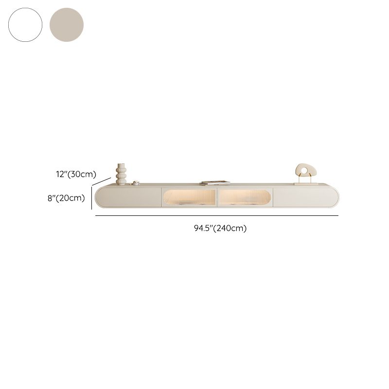 Contemporary TV Console Wood Wall Mounted Media Console for Living Room Clearhalo 'furn' 'furn_tv_stands_entertainment_centers' 'Furniture' 'Living Room Furniture' 'TV Stands & Entertainment Centers' 'TV Stands & Media Storage Furniture' 'tv_stands_entertainment_centers' 1200x1200_bc5d1216-49ba-4a79-ad81-c1de2f01868c
