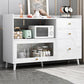 Modern Solid Wood Sideboard Table 1-Drawer Sideboard in Gray Clearhalo 'buffet_sideboard' 'Buffets & Sideboards' 'furn' 'furn_buffet_sideboard' 'Furniture' 'furniture_buffet_sideboard' 'Kitchen & Dining Furniture' 1200x1200_bc61af2c-b73e-4b80-83ab-356ff0804980
