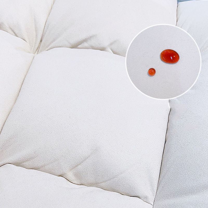 Standard manuale di reclinabile singolo in metallo contemporaneo con cuscino toss