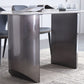 Sintered Stone Modern Rectangle Table Modern Kitchen Table with Double Pedestal in Grey Clearhalo ' dining_table' 'Dining Tables & Seating' 'Dining Tables' 'furn' 'furn_dining_table' 'Furniture' 'furniture_dining_table' 'Kitchen & Dining Furniture' 'kitchen&dining_furn' 'kitchen' 'kitchen_dining_table' 1200x1200_bc644d4e-29e7-4fd7-86ee-b9a8c1c6b750