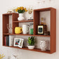 Scandinavian Manufactured Wood Floating Bookcase 23.6"H Bookcase