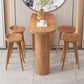 1/3/4/5 pezzi tavolo in legno massiccio e set di sgabelli fini moderni set da bar moderno