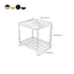1 Shelf Industrial Nightstand Stone Open Storage Night Table 19.7" Tall Clearhalo 'Bedroom Furniture' 'furn' 'furn_night_stand' 'Furniture' 'night_stand' 'Nightstands' 1200x1200_bc697a57-80d9-4b69-8831-9a47b8d52bde