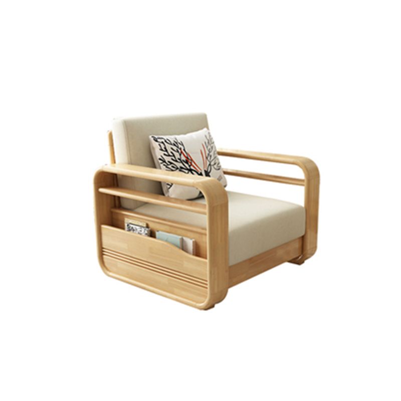 Sezioni di stoccaggio reversibili in tessuto di divano sezionale contemporaneo