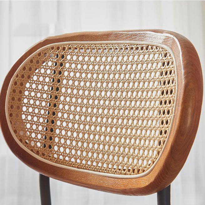 Glam Metal Kitchen and Dining Room Chair Open Back Dining Side Chair Clearhalo 'Dining Chairs' 'Dining Tables & Seating' 'dining_chair' 'furn' 'furn_dining_chair' 'Furniture' 'furniture_dining_chair' 'Kitchen & Dining Furniture' 1200x1200_bc6c255c-9bee-4fb5-8400-9a9e071edc9f