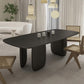 Rectangle Shape Dining Table Solid Wood Table Modern with 3 Legs for Dining Room Clearhalo ' dining_table' 'Dining Tables & Seating' 'Dining Tables' 'furn' 'furn_dining_table' 'Furniture' 'furniture_dining_table' 'Kitchen & Dining Furniture' 'kitchen&dining_furn' 'kitchen' 'kitchen_dining_table' 1200x1200_bc70b429-97a3-43e2-8a77-970b2da44bec