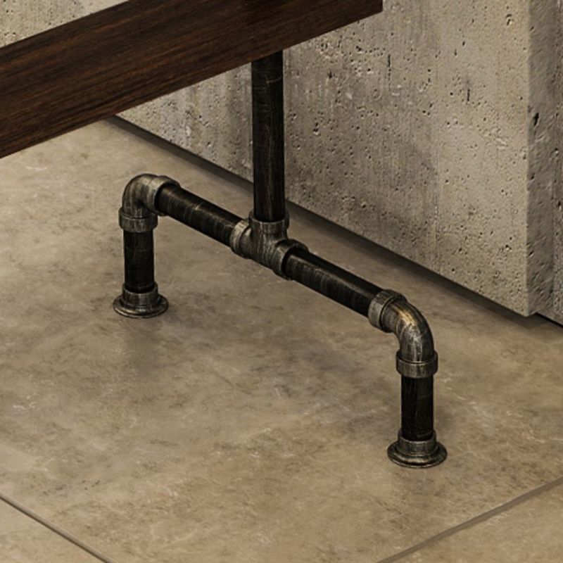 Wood Rectangle Top Counter Table 42-inch Height Industrial Bar Table Clearhalo 'Bar Furniture' 'Bar Tables' 'bar_tables' 'furn' 'furn_bar_tables' 'Furniture' 'furniture_bar_tables' 'Kitchen & Dining Furniture' 1200x1200_bc7346f0-f706-4a1d-b050-e1bae0c100b7