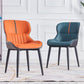 Leather Dining Side Chair Modern Indoor Wingback Chair with Black Legs Clearhalo ' kitchen&dining_furn' 'Dining Chairs' 'Dining Tables & Seating' 'dining_chair' 'furn' 'furn_dining_chair' 'Furniture' 'furniture_dining_chair' 'Kitchen & Dining Furniture' 'kitchen' 1200x1200_bc7460d9-a639-4245-8b2c-87930bbe3036