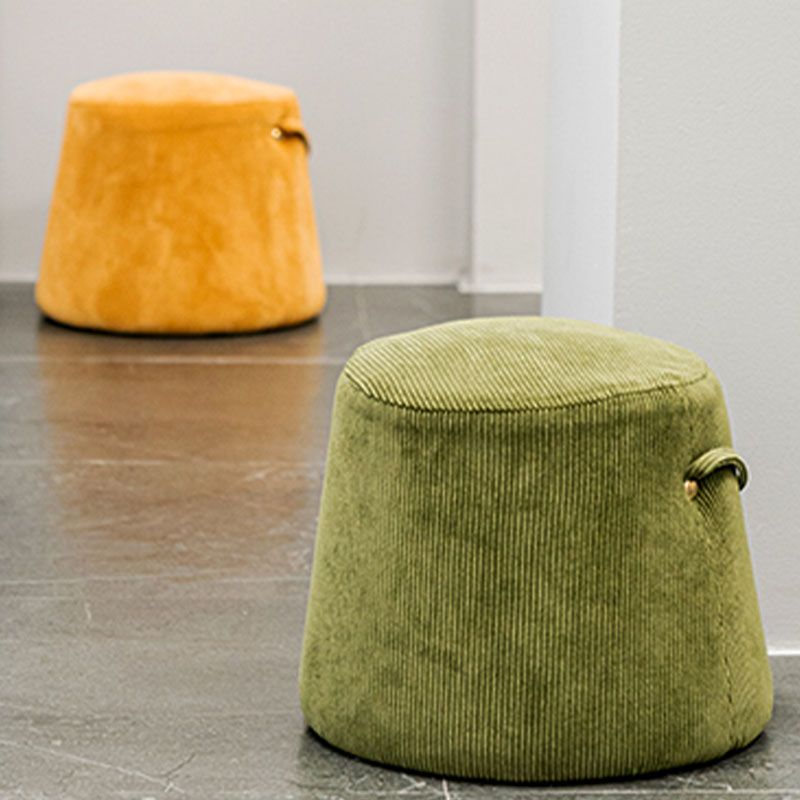 Glam osmanische Samtpolsterte, farbenfeste, tränenfeste Ottomane