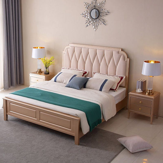 Traditioneller Festkörperstandard -Bett Gummi -Gummi -Schaufelbettrahmen