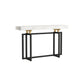 Tavola della console divano alta 31,5 "con console top in marmo per Hall