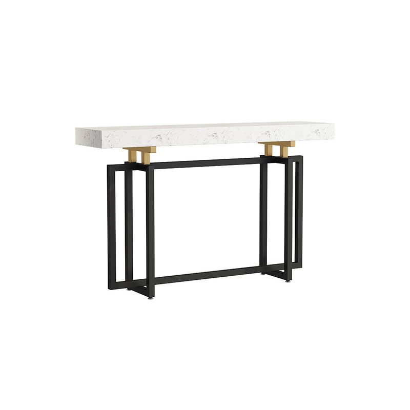 Tavola della console divano alta 31,5 "con console top in marmo per Hall