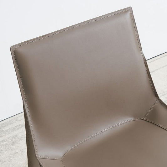 Designer Style Home Leather Chair Matte Finish Parsons Dining Side Chair Clearhalo ' kitchen&dining_furn' 'Dining Chairs' 'Dining Tables & Seating' 'dining_chair' 'furn' 'furn_dining_chair' 'Furniture' 'furniture_dining_chair' 'Kitchen & Dining Furniture' 'kitchen' 1200x1200_bc787fc4-92d7-46d3-8387-7e5fab9a418f