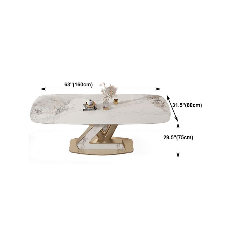 1/2/5/7/9 Pieces Dining Chairs Set Sintered Stone Dining Table Set Rectangle Table Clearhalo 'Dining Room Sets' 'Dining Tables & Seating' 'dining_room_set' 'furn' 'furn_dining_room_set' 'Furniture' 'furniture_dining_room_set' 'Kitchen & Dining Furniture' 1200x1200_bc83dcc4-3f83-4cb7-be7c-b5f4ee3ee31e