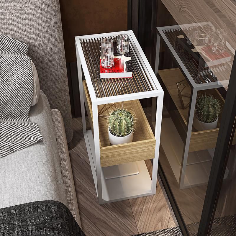 Mortore moderno moderno da comodino moderno da 17,72 pollici.