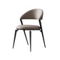 Contemporary Dining Chairs Faux Leather Upholstered Armless Side Chair