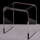 Sled Actylic Coffee Table Rectangular 1 Single Cocktail Table
