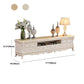 European Marble Living Room TV Cabinet White Solid Wood TV Console Clearhalo 'furn' 'furn_tv_stands_entertainment_centers' 'Furniture' 'Living Room Furniture' 'TV Stands & Entertainment Centers' 'TV Stands & Media Storage Furniture' 'tv_stands_entertainment_centers' 1200x1200_bc8c1a7e-d90b-48f2-a732-4e67f0507866
