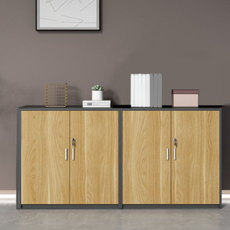 Lateral File Cabinet Wood Color Block Locking File Cabinet with Drawers Clearhalo 'Filing Cabinets' 'filling_cabinets' 'furn' 'furn_filling_cabinets' 'Furniture' 'Office Furniture' 1200x1200_bc929101-d93d-4dea-9073-06cee47831da