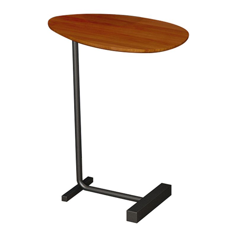 23.6inch Tall Modern C Corner Table Solid Wood Side End Table Clearhalo 'Coffee & Accent Tables' 'End & Side Tables' 'end_side_tables' 'furn' 'furn_end_side_tables' 'Furniture' 'Living Room Furniture' 1200x1200_bc934539-9e17-4e88-86ae-2216c7837054