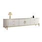 Glam TV Console Stone Media Console Enclosed Storage Console with 4 Drawers Clearhalo 'furn' 'furn_tv_stands_entertainment_centers' 'Furniture' 'Living Room Furniture' 'TV Stands & Entertainment Centers' 'TV Stands & Media Storage Furniture' 'tv_stands_entertainment_centers' 1200x1200_bc949184-f9d9-485f-a62e-da3e5fb88355