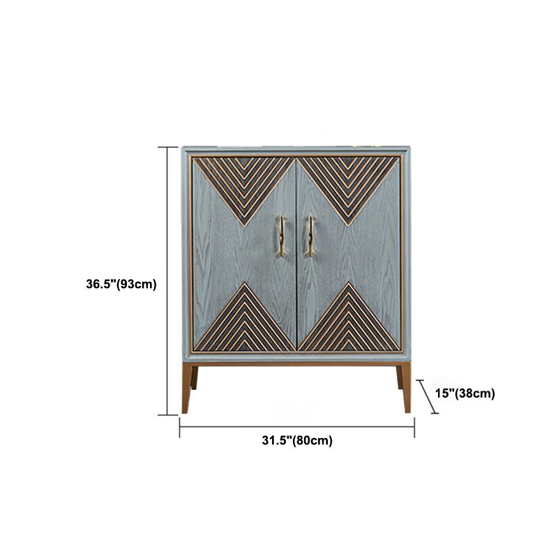 15,6/14,82 inch Glam -opbergkast vervaardigd houten dressoir