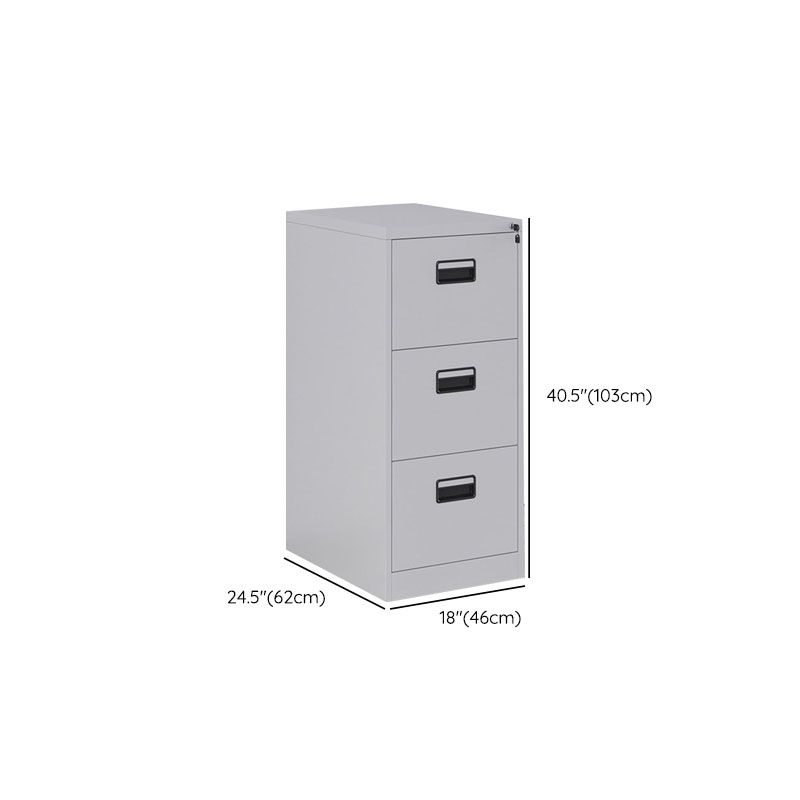 Babyet moderno de archivo puro en color de metal de metal para la oficina en casa