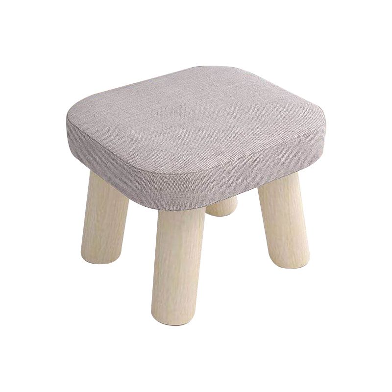 Modern Wooden Standard Trea Resistant Solid Color Indoor Standard Clearhalo 'furn' 'furn_ottomans_poufs' 'Furniture' 'Living Room Furniture' 'Ottomans & Poufs' 'ottomans_poufs' 1200x1200_bc9b9b7b-a223-42fc-b9fe-7c7f04be9390