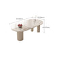 Slate and Metal Table Modern Minimalist Home White Dining Table