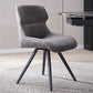Contemporary Style Arm Leather Dining Chairs Wingback Chair for Kitchen Clearhalo ' kitchen&dining_furn' 'Dining Chairs' 'Dining Tables & Seating' 'dining_chair' 'furn' 'furn_dining_chair' 'Furniture' 'furniture_dining_chair' 'Kitchen & Dining Furniture' 'kitchen' 1200x1200_bc9bbd4f-bdd9-4ba9-8d61-9382d8edf525