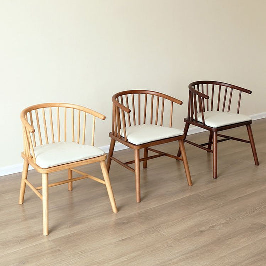 Minimalist Wooden Base Indoor Chair 21''Wide Winsor Chair with 4 Legs for Restaurant Clearhalo ' kitchen&dining_furn' 'Dining Chairs' 'Dining Tables & Seating' 'dining_chair' 'furn' 'furn_dining_chair' 'Furniture' 'furniture_dining_chair' 'Kitchen & Dining Furniture' 'kitchen' 1200x1200_bc9be98a-eedf-419a-85be-b330a2a822ce