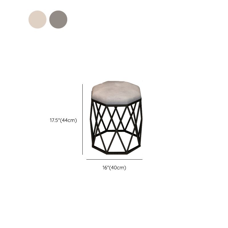 Contemporary Glass Top Make-up Vanity with Drawers in Wooden Frame