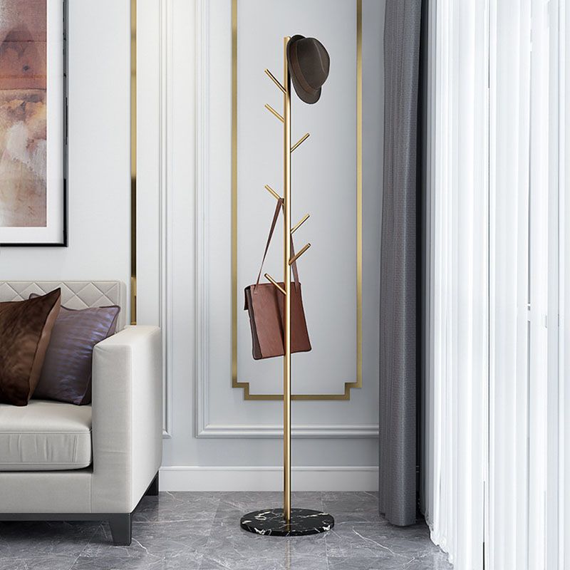 Supporto per sala indipendente con glam metallica con ganci