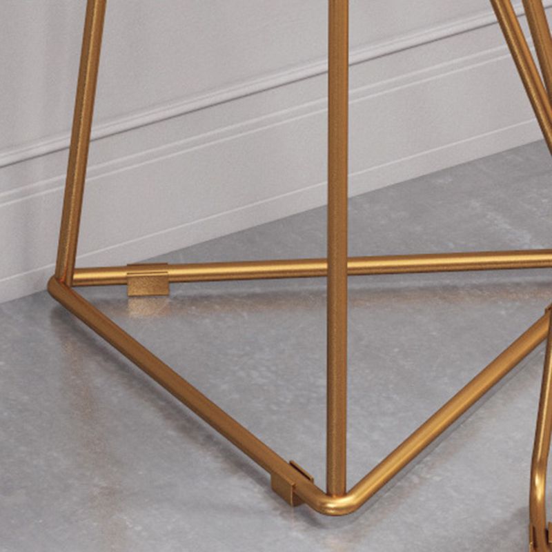 Rectangle Wood Bar Table with High Metal Stools Glam Style 1/2/4 Pieces Bar Table Set Clearhalo 'Bar Furniture' 'furn' 'furn_home_bar_bar_sets' 'Furniture' 'Home Bars & Bar Sets' 'home_bar_bar_sets' 'Kitchen & Dining Furniture' 1200x1200_bca26e1a-2233-41bb-a93a-76feaf521f92