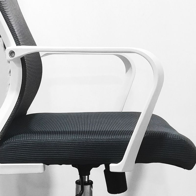 High Back Task Chair Modern Nylon Slide Arms Included Office Chair Clearhalo 'furn' 'furn_office_chair' 'Furniture' 'Office Chairs' 'Office Furniture' 'office_chair' 1200x1200_bca2a71f-61e4-48d6-98af-c3837f1145c7