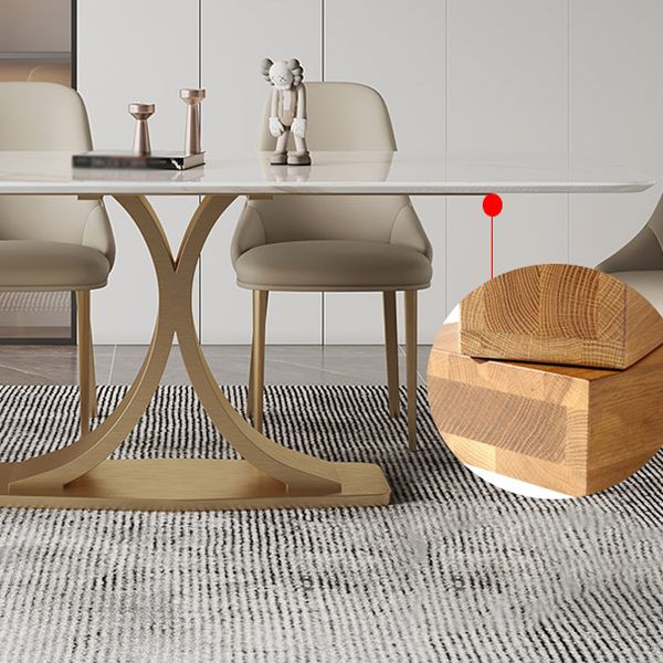 Stone Dining Site Table Traditional Luxury Rectangle Dining Table with Pedestal Base Clearhalo ' dining_table' 'Dining Tables & Seating' 'Dining Tables' 'furn' 'furn_dining_table' 'Furniture' 'furniture_dining_table' 'Kitchen & Dining Furniture' 'kitchen&dining_furn' 'kitchen' 'kitchen_dining_table' 1200x1200_bca41309-9f51-449c-874a-ef513abe2525