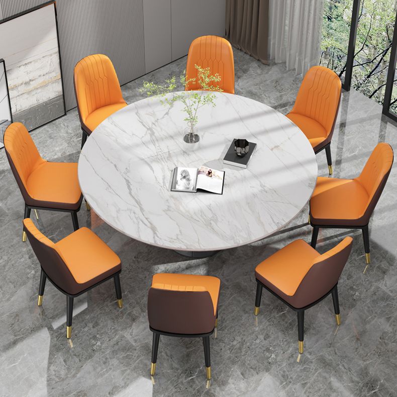 Indoor Scandinavian Side Chair Metal Upholstered Parsons Back Dining Room Chair Clearhalo ' kitchen&dining_furn' 'Dining Chairs' 'Dining Tables & Seating' 'dining_chair' 'furn' 'furn_dining_chair' 'Furniture' 'furniture_dining_chair' 'Kitchen & Dining Furniture' 'kitchen' 1200x1200_bca4e2f8-b661-44b3-9bcb-a9e592a4e1e0