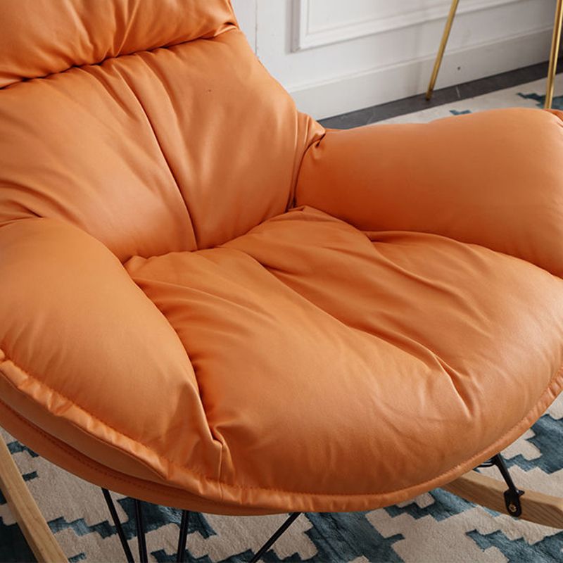 26.77" L x 37.40" W x 34.64" H Armless Lounge Chair with Ottoman for Living Room Clearhalo 'Accent Chairs' 'accent_chairs' 'Chairs & Seating' 'furn' 'furn_accent_chairs' 'Furniture' 'Living Room Furniture' 1200x1200_bca969b0-741c-4807-8ea3-4bc44d6cf372